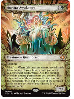 Aurora Awakener - Showcase Lorwyn Eclipsed MTG - Image 1