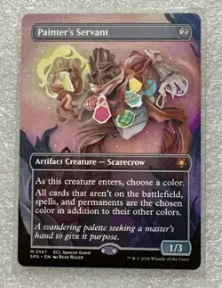 Painter's Servant (Borderless) MTG Special Guests Lorwyn Eclipsed Regular - NM - Image 1