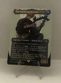 MTG - Final Fantasy: The Wandering Minstrel (0403) - Borderless Rare - Near Mint - Image 1