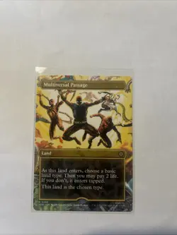 MTG: Multiversal Passage (Borderless) R Marvel's Spider-Man 206 NM - Image 1