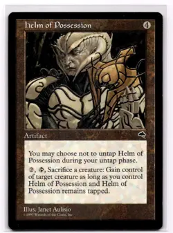MTG Tempest #291 Helm of Possession 🔥 - Image 1