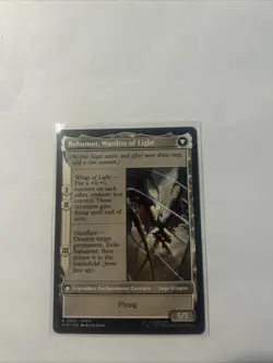 DION, BAHAMUT'S DOMINANT mtg NM-M Final Fantasy 1 Rare - Image 2