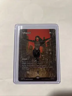 MTG magic SPIDERMAN mar MARVEL ETERNAL SILKGUARD MAR #037 MYTHIC - Image 1