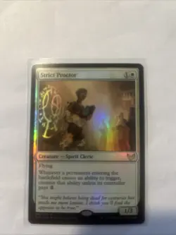 MTG Strict Proctor x1-Foil -Strixhaven: School of Mages-NM - Image 1