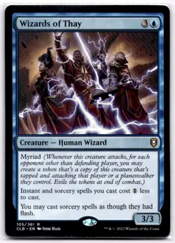 MTG:Commander Legends: Battle for Baldur's Gate #105 Wizards of Thay🔥 - Image 1