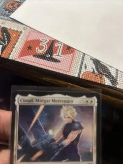 Cloud, Midgar Mercenary - M 0010 - Final Fantasy - MTG Magic the Gathering LP - Image 2
