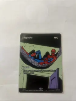 MTG Reprieve 0005 Regular (Borderless) Marvel's Spider-Man NM MAR - Image 1