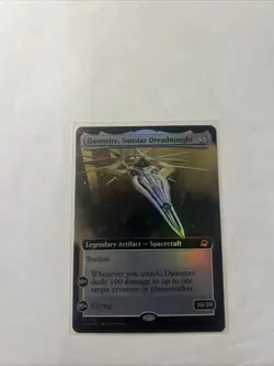 MTG- Dawnsire, Sunstar Dreadnought (Extended Art) Edge of Eternities Foil - Image 1