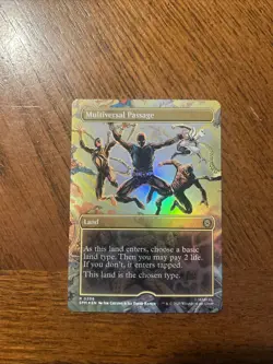 MTG: Multiversal Passage (Borderless) FOIL R Marvel's Spider-Man 206 NM - Image 1