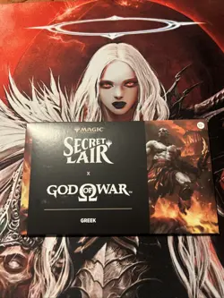 Secret Lair x God of War Greek Non Foil Edition Playstation Superdrop MTG Sealed - Image 1