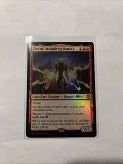Electro, Assaulting Battery R Marvel's Spider-Man 76 MTG NM - Image 1