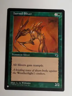 MTG - Horned Sliver - The List Reprints - U - Image 1