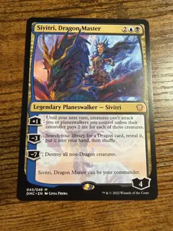 MTG Magic The Gathering Siyitri Dragon Master - Image 1