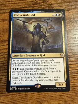 MTG Magic The Gathering The Scarab God - Image 1