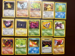 15 First Edition Team Rocket Pokemon TCG Card Lot RARE NM - Image 1