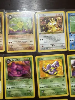 15 First Edition Team Rocket Pokemon TCG Card Lot RARE NM - Image 3