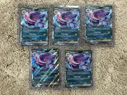 Pokemon Gengar Ex Temporal Forces Near Mint 104/162 Lot Of 5 - Image 1