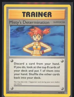 Misty's Determination Normal 80/108 Pokemon XY: Evolutions NM Pokemon Card - Image 1