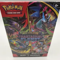 Pokemon Mega Evolution Phantasmal Flames Booster Bundle -FREE SHIPPING - Image 1