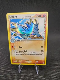 Seadra Delta Species 37/101 Pokemon Dragon Frontiers Reverse Holo NM - Image 1