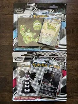 POKEMON BLACK BOLT WHITE FLARE 3 PACK BLISTER SET OF TWO (2) FACTORY SEALED TCG! - Image 1