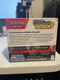 Pokemon TCG Surging Sparks SV08 Booster Box English New Sealed - Image 3