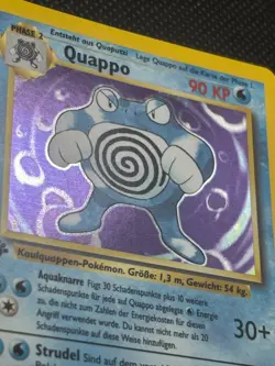 GERMAN 1st Edition Poliwrath 13/102 Base Set 1999 Holo Rare WOTC Pokemon QUAPPO - Image 4