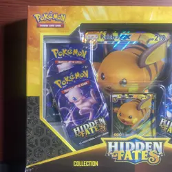 Pokemon TCG Hidden Fates Raichu GX Collection Box New Factory Sealed B 728192512490 - Image 2