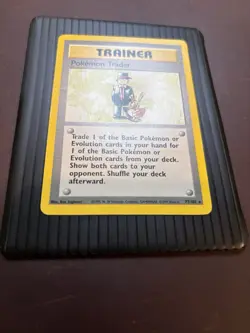 Pokemon TCG Pokemon Trader Base Set 77/102 Rare Vintage WOTC - LP - Image 3