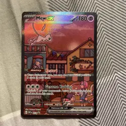 Pokemon Mew ex - SVP053 151 UPC Promo Special Illustration - Centered!!! - Image 1