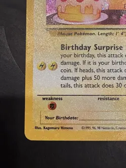 ___’ Birthday Pikachu - 24/53 - Celebrations Classic Collection Pokemon TCG NM/M - Image 4