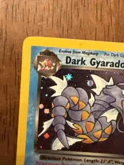 Pokemon Dark Gyarados 8/82 Team Rocket Holo First Edition - Image 3