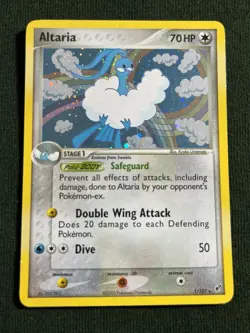(NM) Pokemon TCG EX Deoxys Altaria 1/107 Rare Holo Near Mint - Image 1