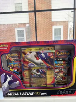 POKEMON MEGA EVOLUTIONS MEGA LATIAS EX 4 PACKS NEW FACTORY SEALED PROMO TGC RARE - Image 1