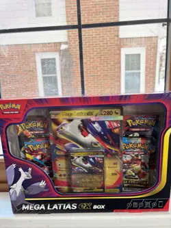 POKEMON MEGA EVOLUTIONS MEGA LATIAS EX 4 PACKS NEW FACTORY SEALED PROMO TGC RARE - Image 3