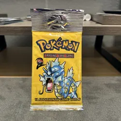 Wizards of The Coast Pokemon TCG Base Set 2 Sealed Booster Pack Gyrados WOTC - Image 1