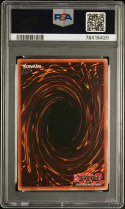 YUGIOH PSA 9 Gaia the Fierce Knight LOB-006 Ultra Rare Unlimited Original 2002 - Image 2