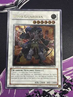 Yugioh Goyo Guardian TDGS-EN042 Ultimate Rare 1st Edition NM - Image 2