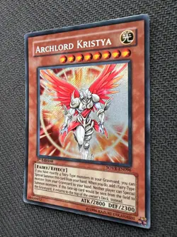 Yugioh Archlord Kristya 1st Edition Secret Rare SOVR-EN096 NM - Image 3