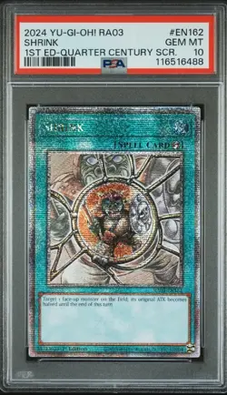 PSA 10 Shrink | 1st Edition RA03 | QCSR | YU-GI-OH! - Image 1