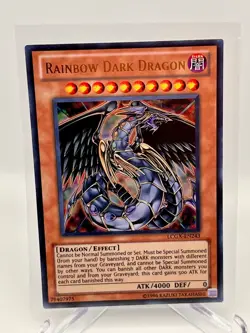 Yugioh Rainbow Dark Dragon LCGX-EN243 Ultra Rare 1st Ed NM - Image 1