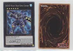 D/D/D Wave High King Caesar (SR) 1st Ed. YuGiOh Code of the Duelist #COTD-EN042 - Image 3