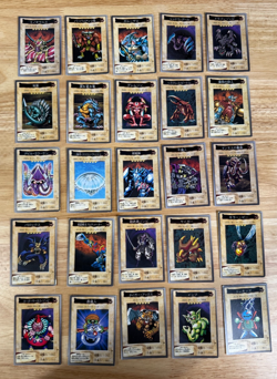 Yugioh OCG Japanese Vintage Original Bandai Cards Collection Lot 25 Cards - Image 1