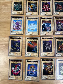 Yugioh OCG Japanese Vintage Original Bandai Cards Collection Lot 25 Cards - Image 5