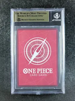 2022 One Piece Japanese DONQUIXOTE DE FLAMINGO Alternate Art L #OP01-060 BGS 9.5 - Image 2