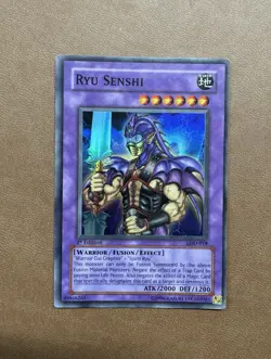 Yu-Gi-Oh TCG Ryu Senshi LOD-019 Unlimited Fusion Super Rare Card VLP - Image 1