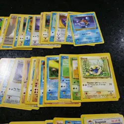 WOTC Pokemon Base Set Card Lot 100+ LP-HP Vintage • Actual Cards Shown - Image 3