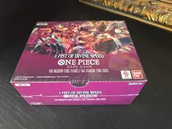 One Piece Card Game OP-11 A Fist of Divine Speed English Sealed Booster Box - Image 1
