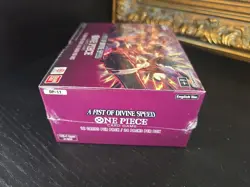 One Piece Card Game OP-11 A Fist of Divine Speed English Sealed Booster Box - Image 2