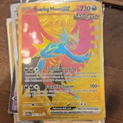 Pokemon Roaring Moon ex Ancient Holo PAR 262/182 English TCG Card 2023 - Image 1